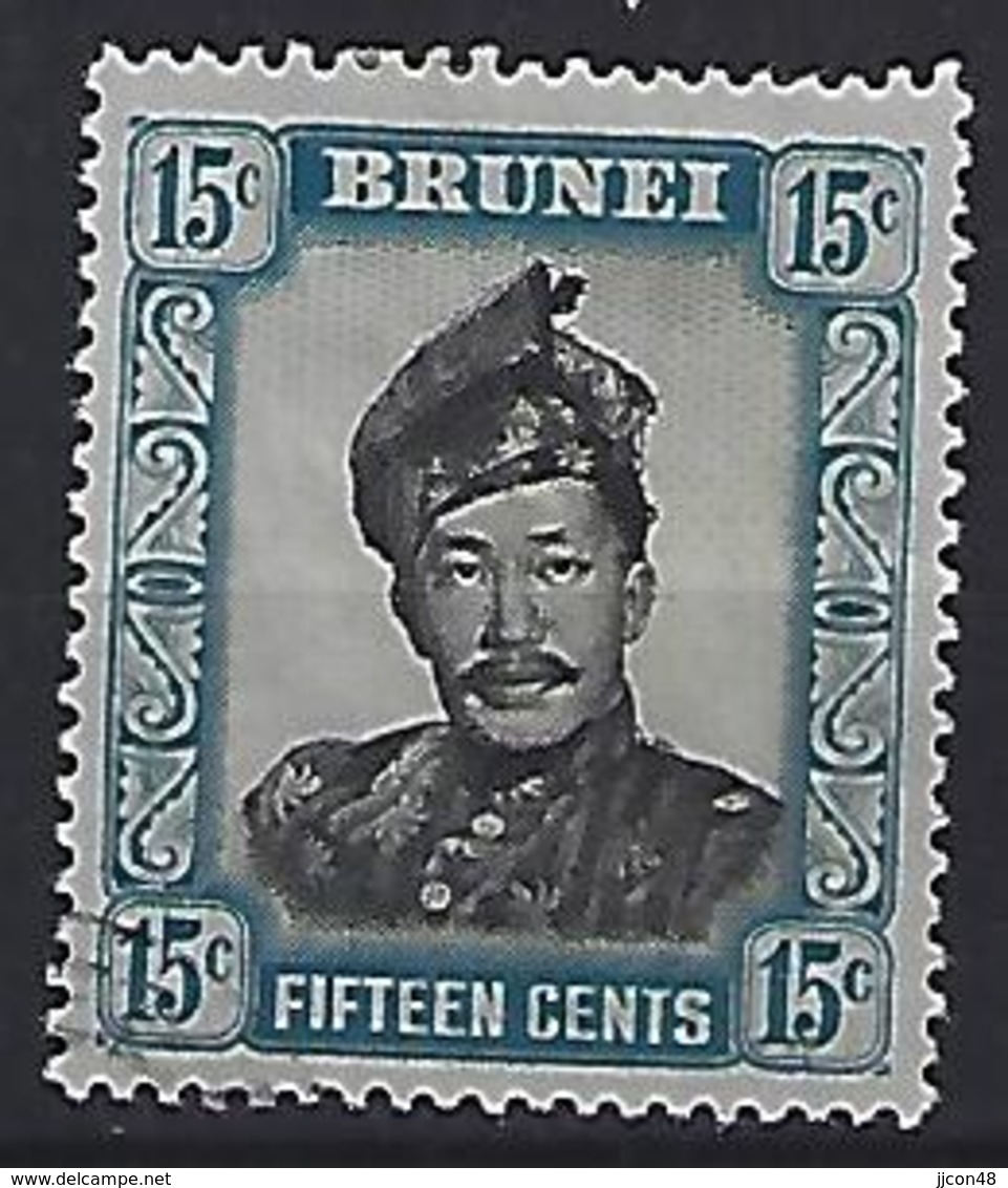 Brunei 1952 Sultan  15c (o) - Brunei (...-1984)