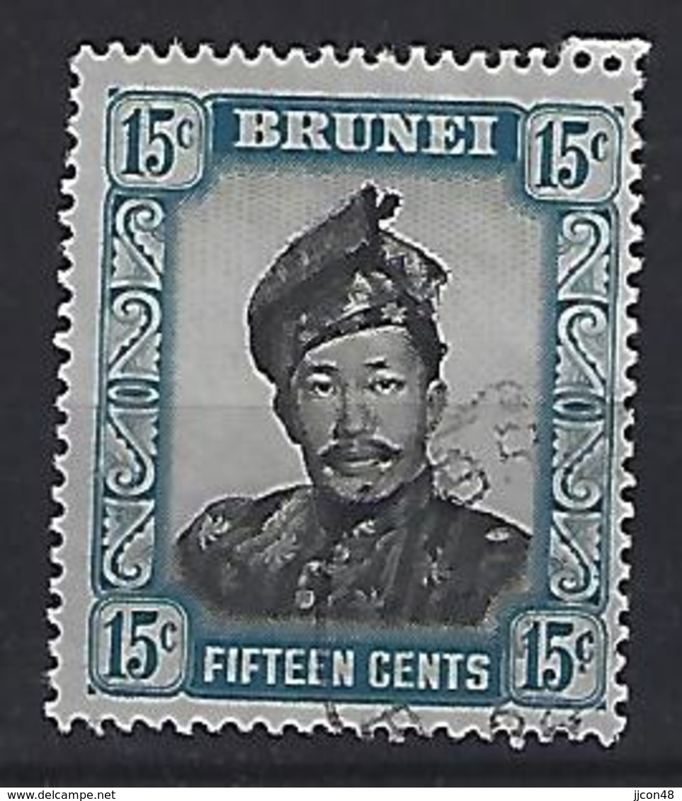 Brunei 1952 Sultan  15c (o) - Brunei (...-1984)