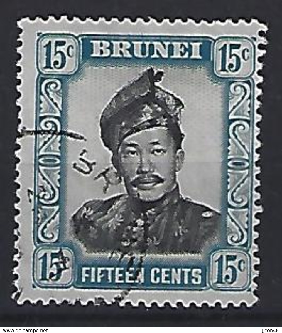 Brunei 1952 Sultan  15c (o) - Brunei (...-1984)