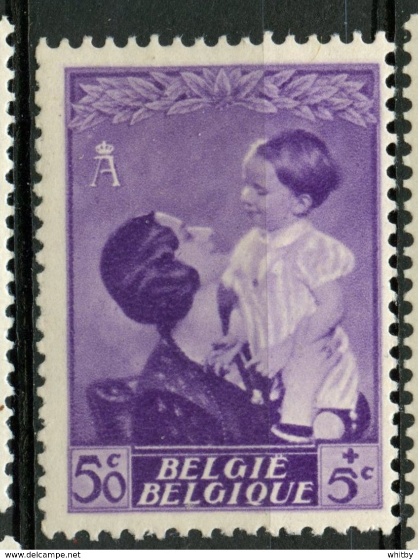 Belgium 1937 50c + 5cf  Queen Astrid  Issue #B192  MH - Unused Stamps