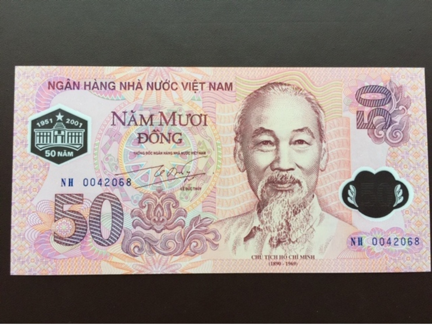 VIETNAM P118 50 DONG 2001 UNC - Vietnam