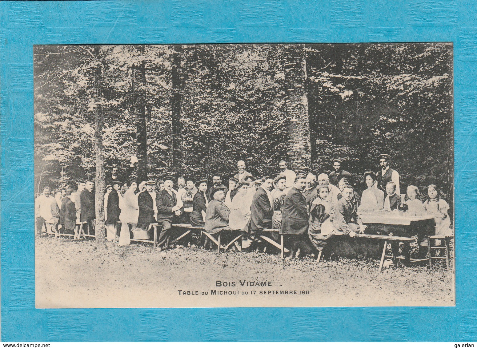Catheux. - Bois De Vidame, 3 Km De Fontaine-Bonneleau Et Choqueuse-lès-Bernard. - Table Du Méchoui Du 17 Septembre 1911. - Autres & Non Classés