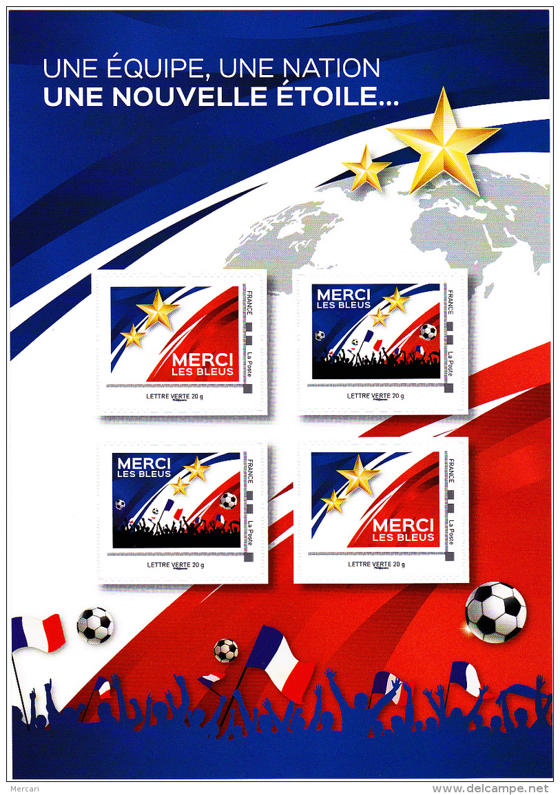 France 2018 Collector, Merci Les Bleus, Champions Du Monde De Football 2018, Mondial 2018, Russie, World Cup Russia 2018 - 2018 – Russie