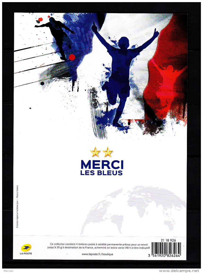 France 2018 Collector, Merci Les Bleus, Champions Du Monde De Football 2018, Mondial 2018, Russie, World Cup Russia 2018 - 2018 – Russie