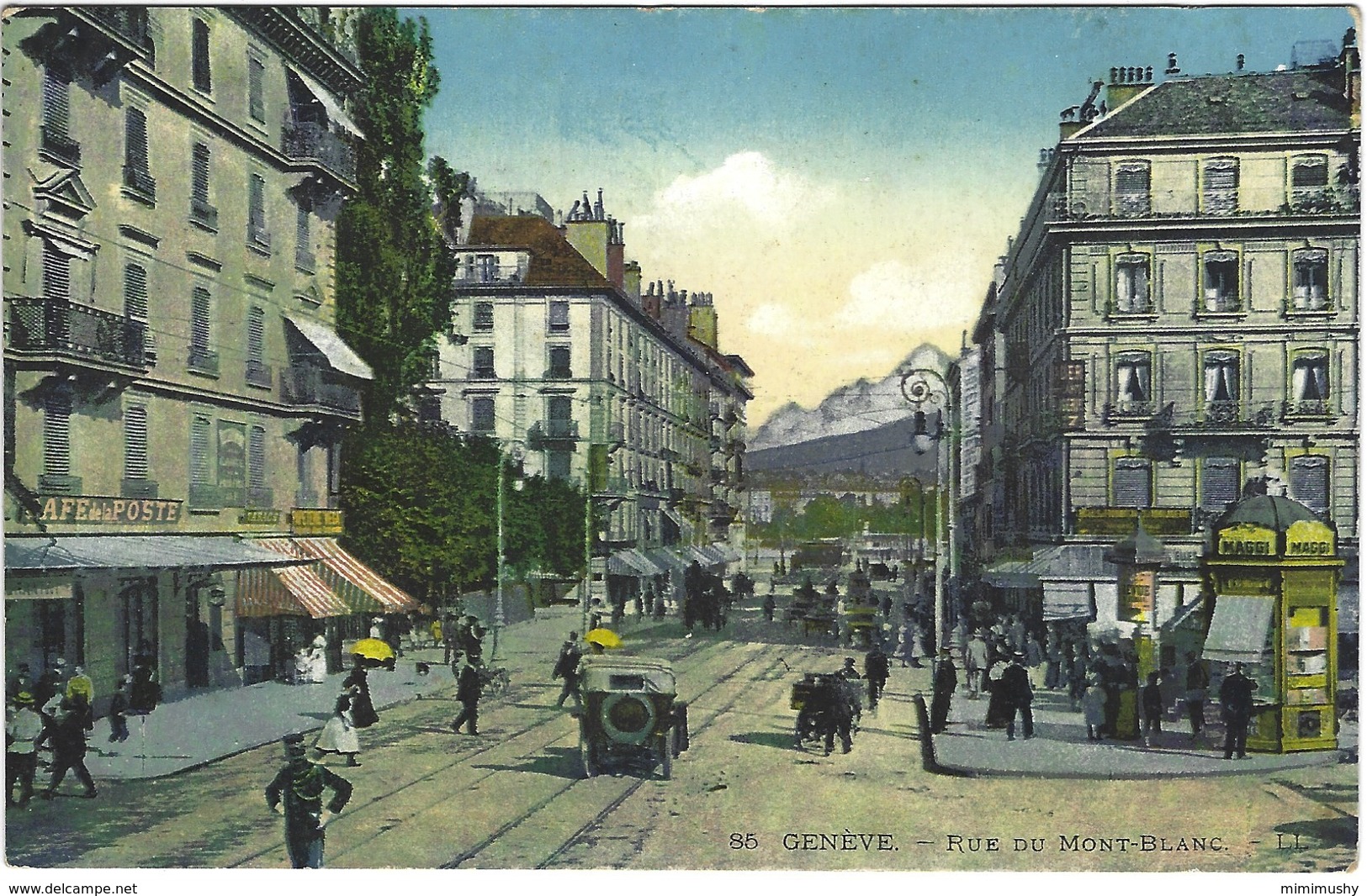 Genève - Rue Du Mont Blanc - Genève