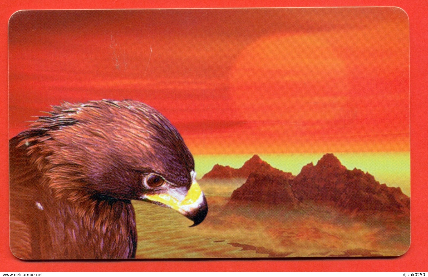 Kazakhstan.Eagle. Plastic Card With A Chip.Phonecards. - Boten