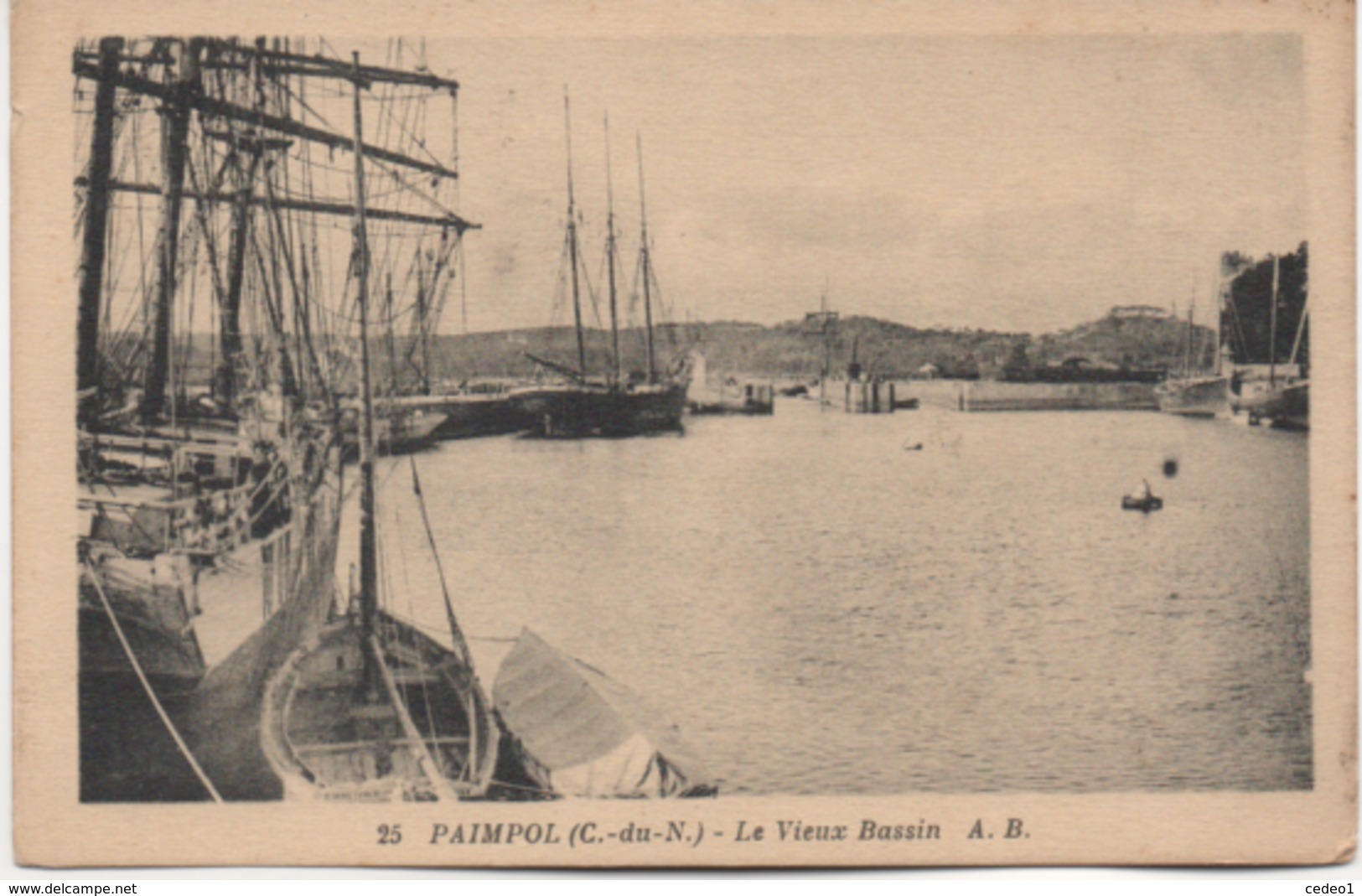 PAIMPOL  LE VIEUX BASSIN - Paimpol