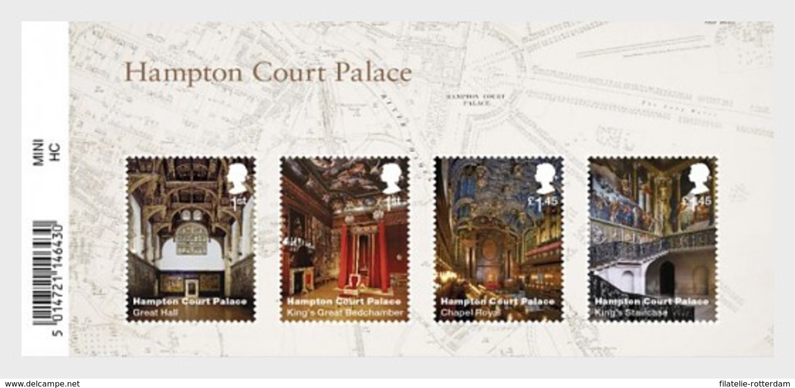 Groot-Brittannië / Great Britain - Postfris / MNH - Sheet Hampton Court Palace 2018 - Nuovi