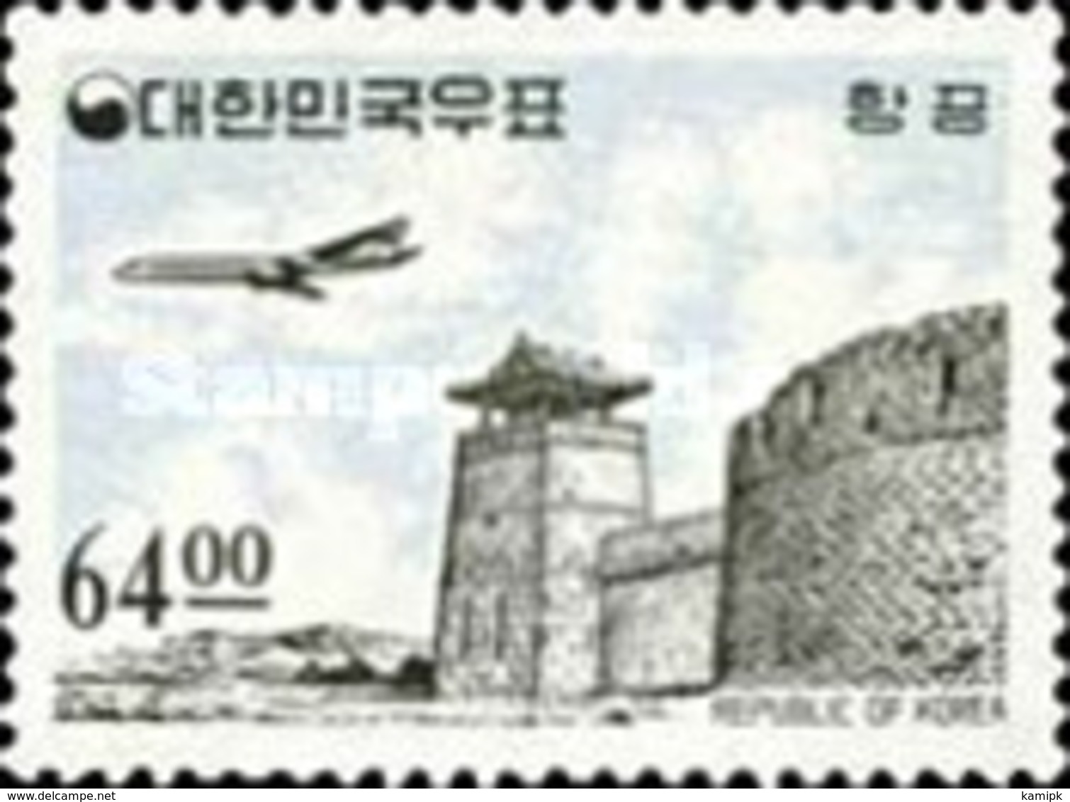 SOUTH KOREA  USED STAMPS -South-Korea -South-Korea - Airmail-1964 - Korea, South