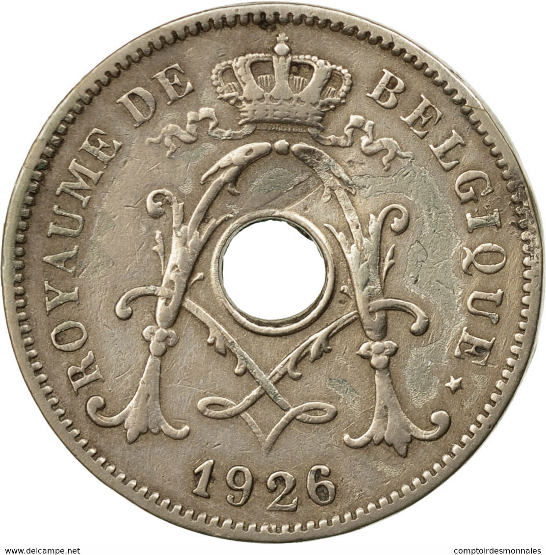 Monnaie, Belgique, 10 Centimes, 1926, TB+, Copper-nickel, KM:85.1 - 10 Centimes