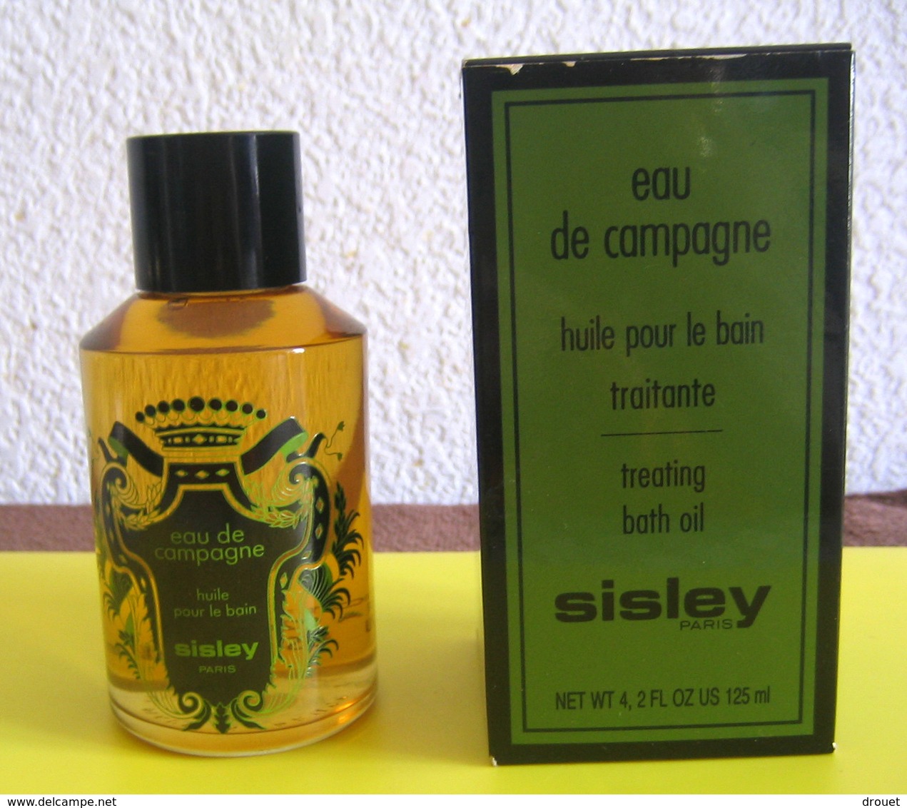 FLACON SISLEY PLEIN   - EAU DE CAMPAGNE  AVEC BOITE - Produits De Beauté