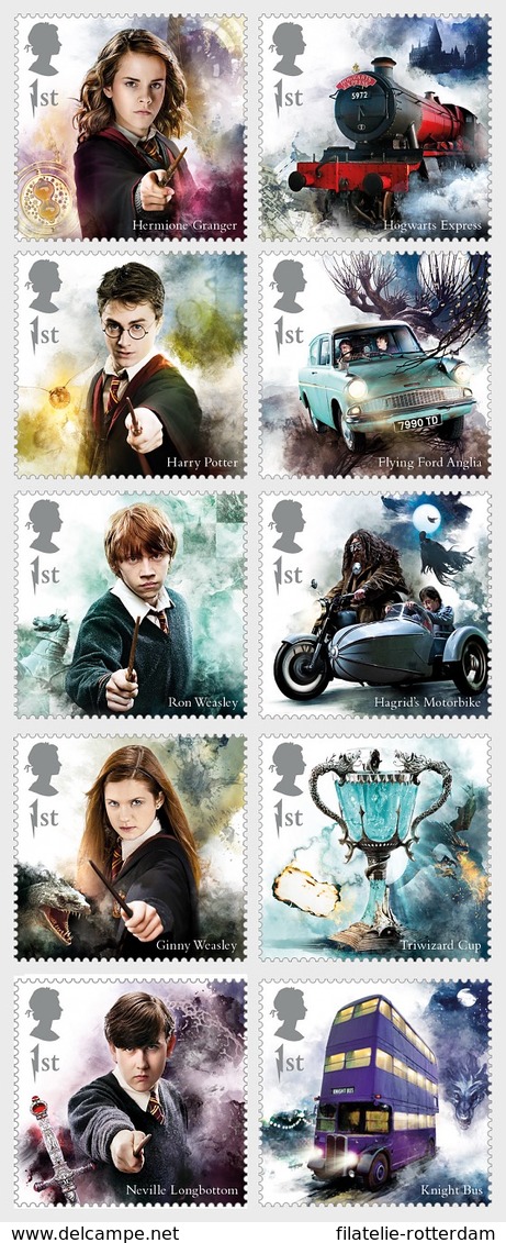 Groot-Brittannië / Great Britain - Postfris / MNH - Complete Set Harry Potter 2018 - Nuovi