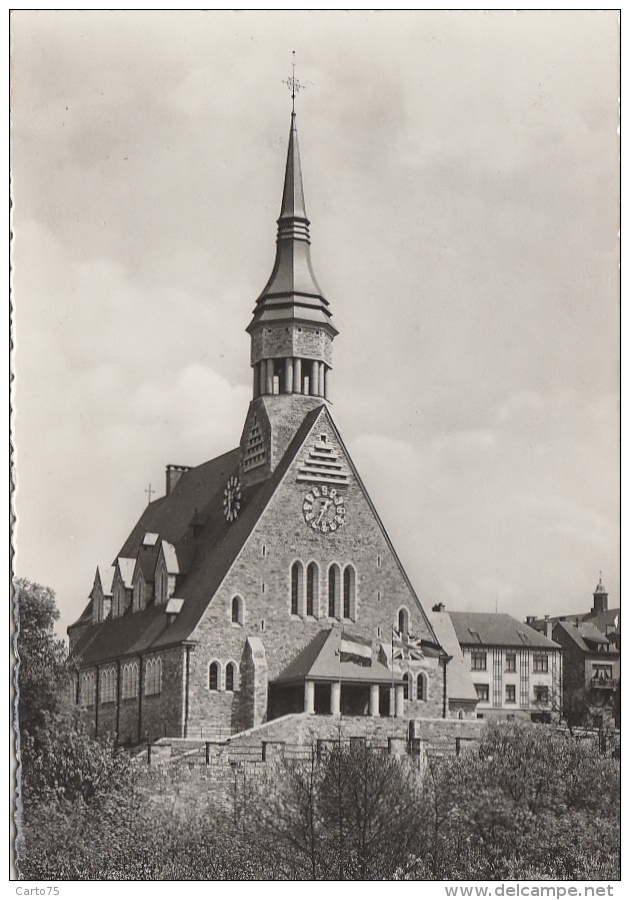 Belgique - Vielsalm - Eglise - Edition Graff Librairie Papeterie à Vielsalm - Vielsalm