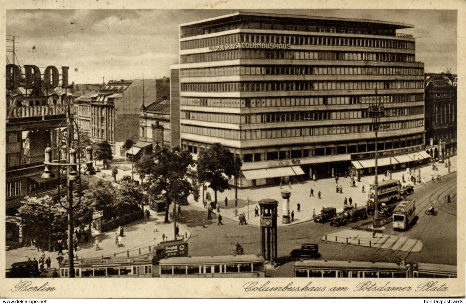 BERLIN, Columbushaus Am Potsdamer Platz, Architekt Erich Mendelsohn (1930-32) AK - Other & Unclassified