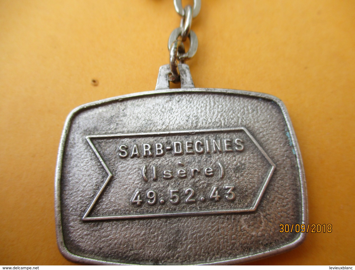 Porte-clé Publicitaire Métallique/Technique Et Qualité/SARB-DESINES/Isére/ Aluminium/Vers 1960-1980     POC360 - Key-rings