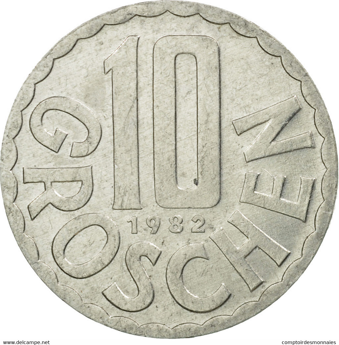 Monnaie, Autriche, 10 Groschen, 1982, Vienna, TTB, Aluminium, KM:2878 - Autriche