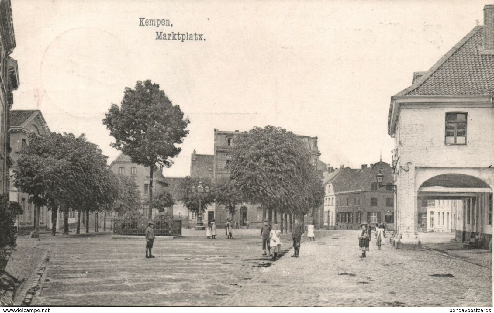 KEMPEN Am Niederrhein, Marktplatz (1908) AK - Autres & Non Classés