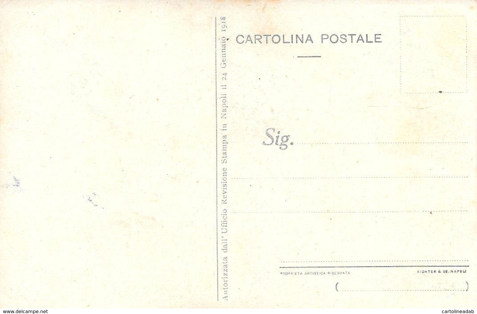 [DC7536] CPA - PRESTITO NAZIONALE RENDITA CONSOLIDATA 5% - FIRMATA MARIO BORGONI - PERFETTA - Old Postcard - Altri & Non Classificati