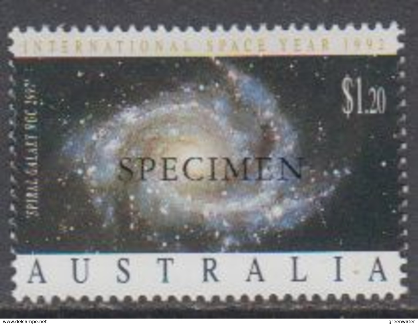 Australia 1992 International Space Year 1v "Specimen" ** Mnh (40847D) - Ongebruikt