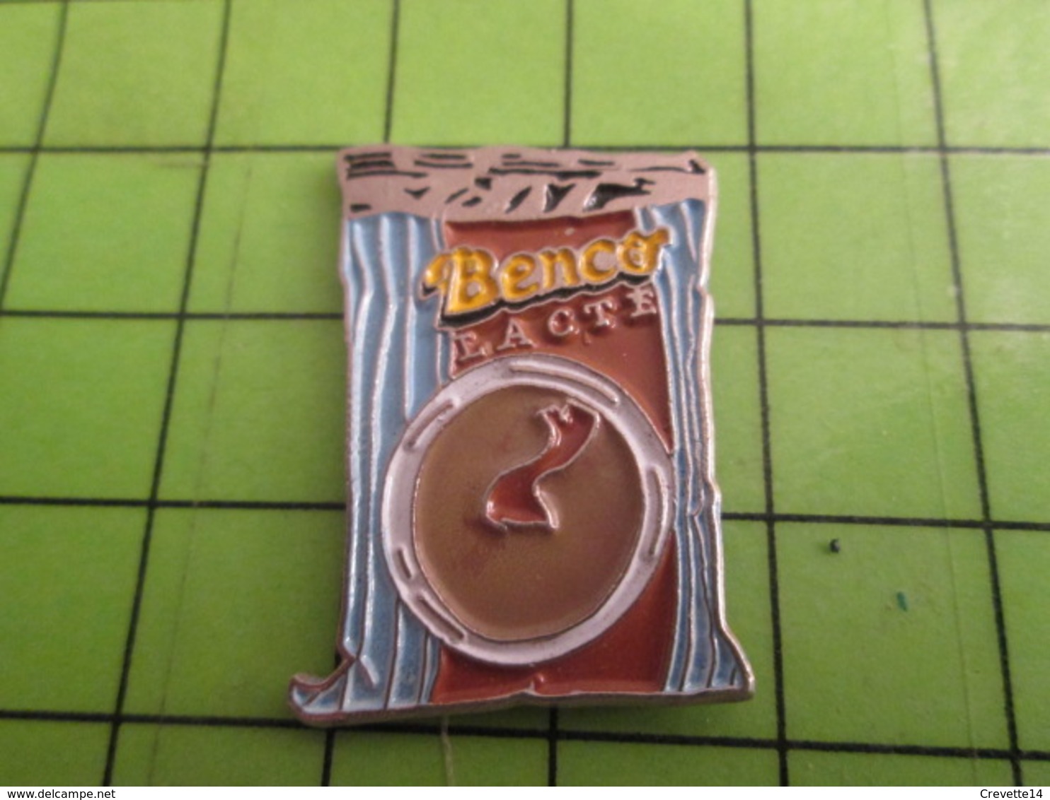 818A Pin's Pins / Beau Et Rare : Thème BOISSONS : BENCO LACTE CHOCOLAT AU LAIT - Boissons