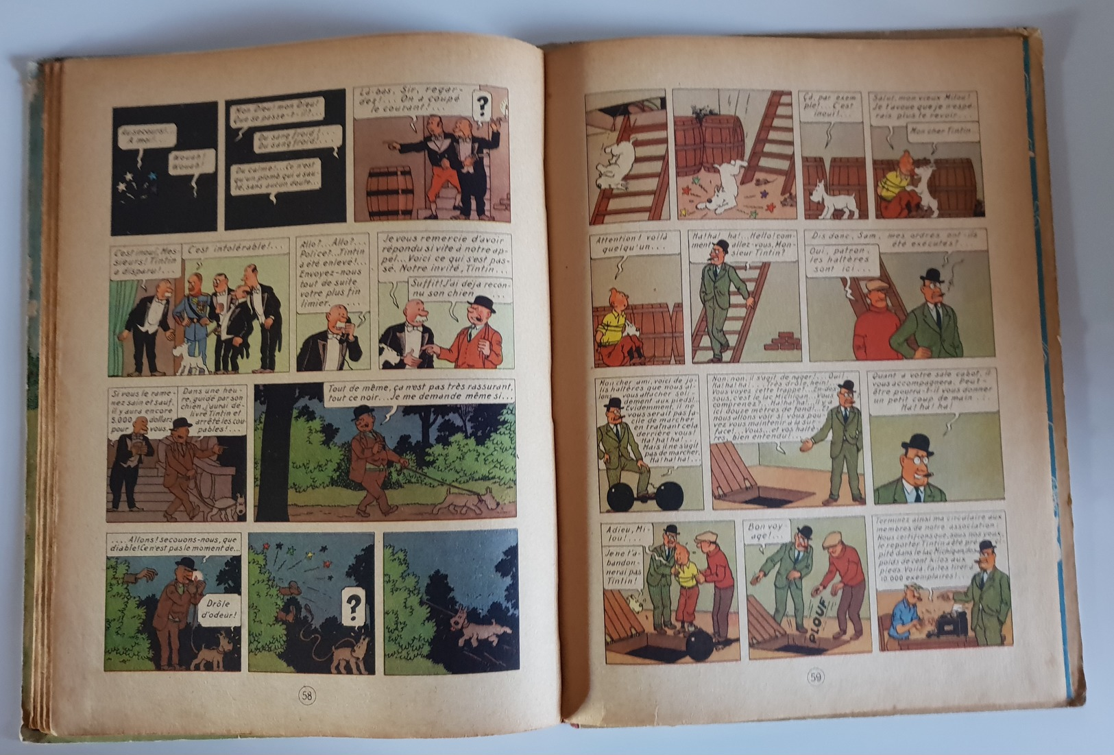 TINTIN EN AMÉRIQUE B1 ©1947