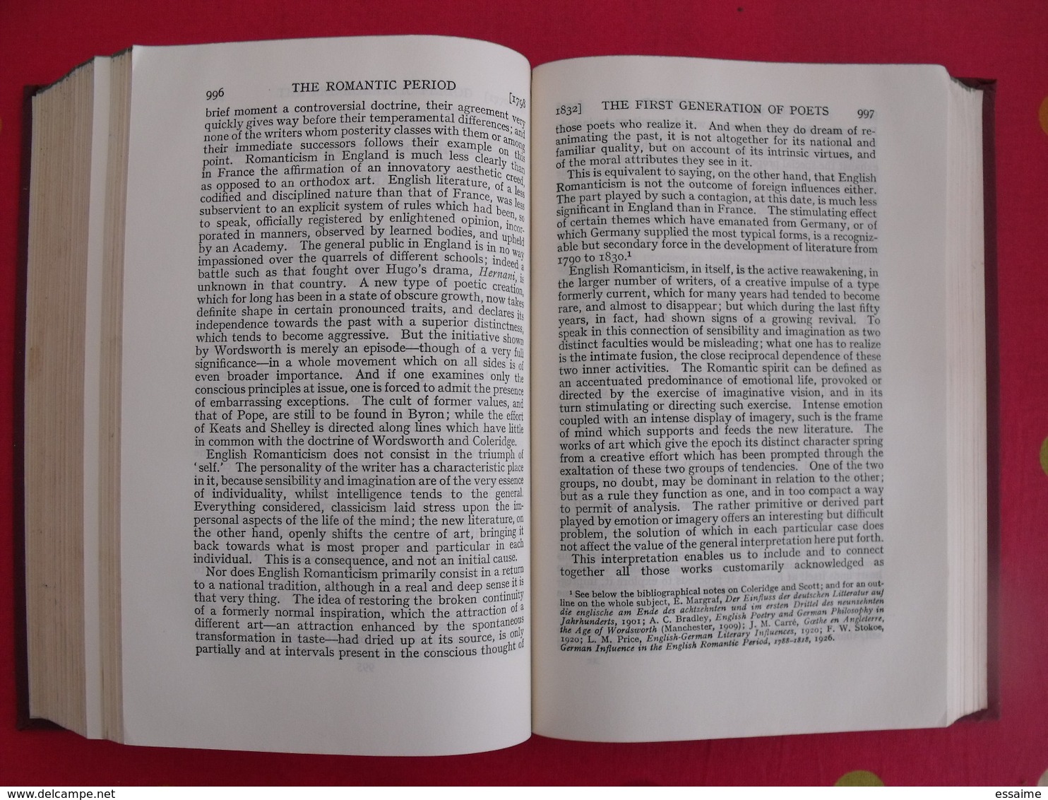 A History Of English Literature. Legouis, Cazamian. Dent London 1961 - Antología