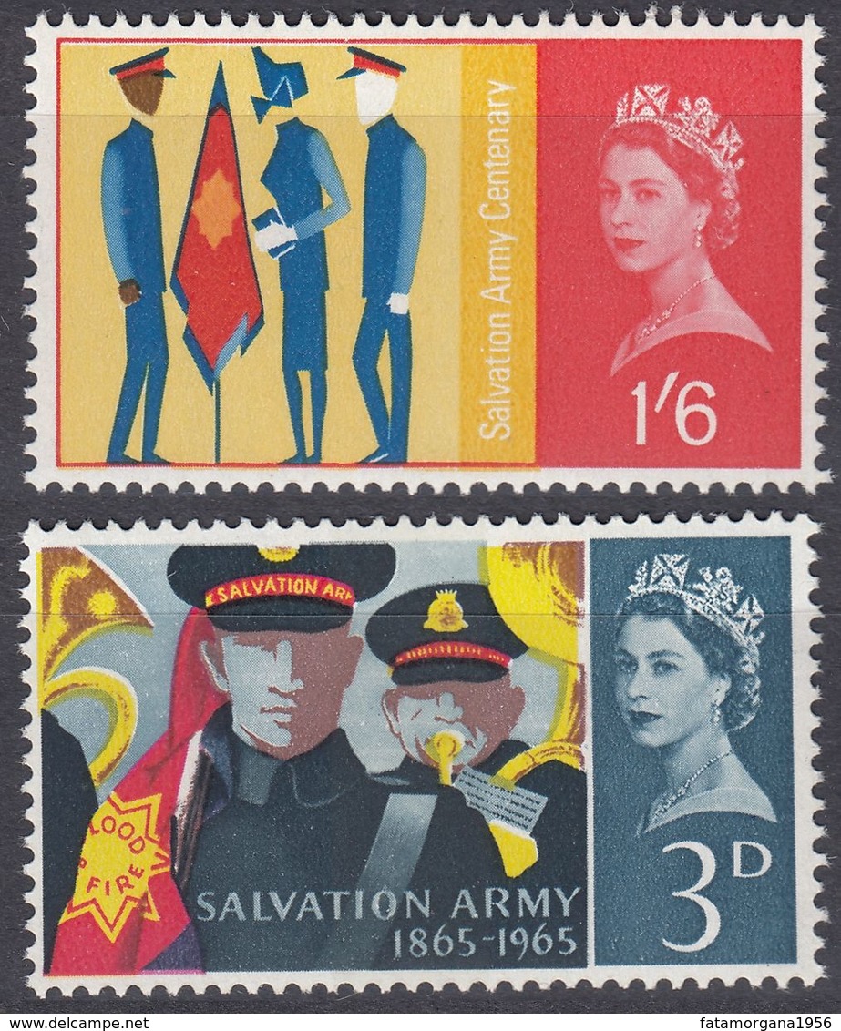 UK - GRAN BRETAGNA -  1965 - Serie Completa Nuova MNH: Yvert 401/402, Due Valori. - Ungebraucht