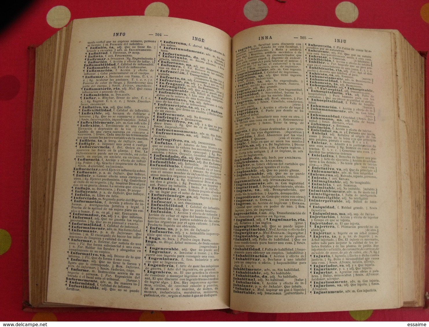 Nuevo Diccionario De La  Lengua Castellana. Miguel De Toro Y Gomez. Armand Colin 1926. Castillan Espagnol-français - Woordenboeken,encyclopedieën