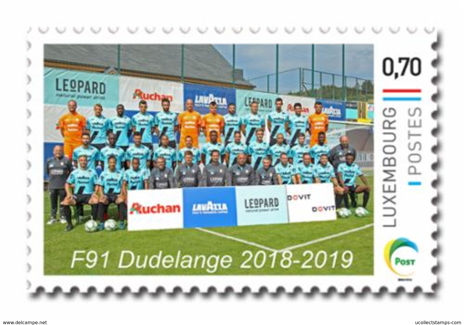 Luxemburg 2018  Dudelange  Voetbal Soccer Football           Postfris/mnh/neuf - Unused Stamps