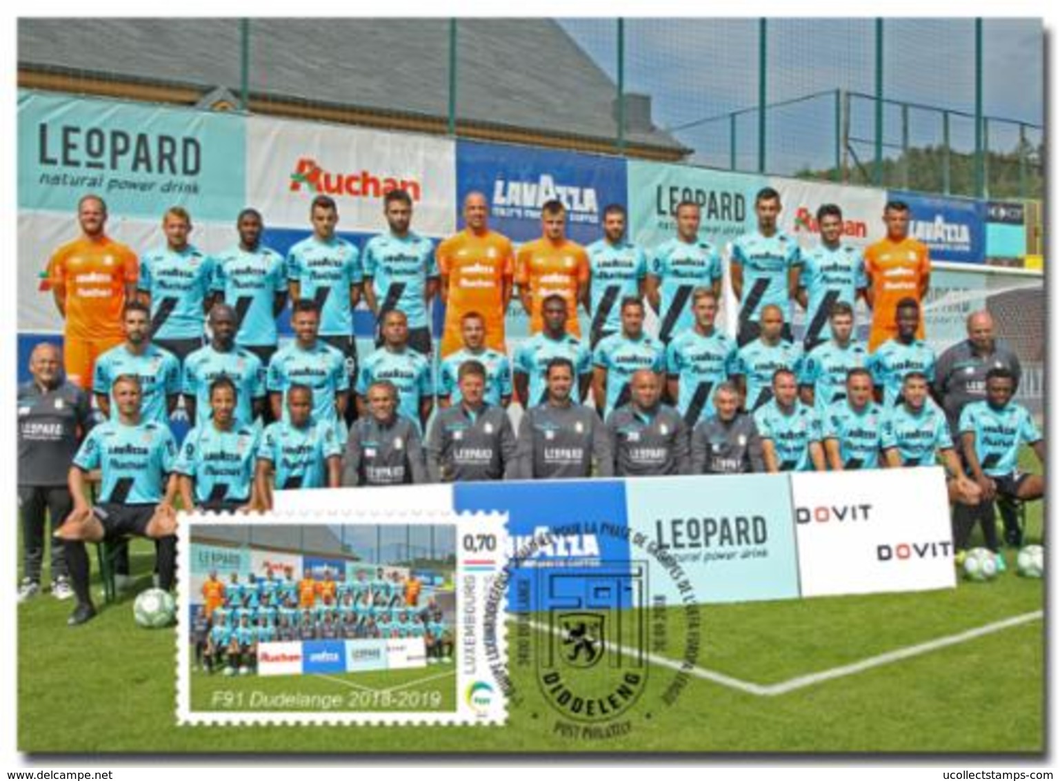 Luxemburg 2018  Dudelange  Voetbal Soccer Football    MAXICARD  !!!!!        Postfris/mnh/neuf - Neufs