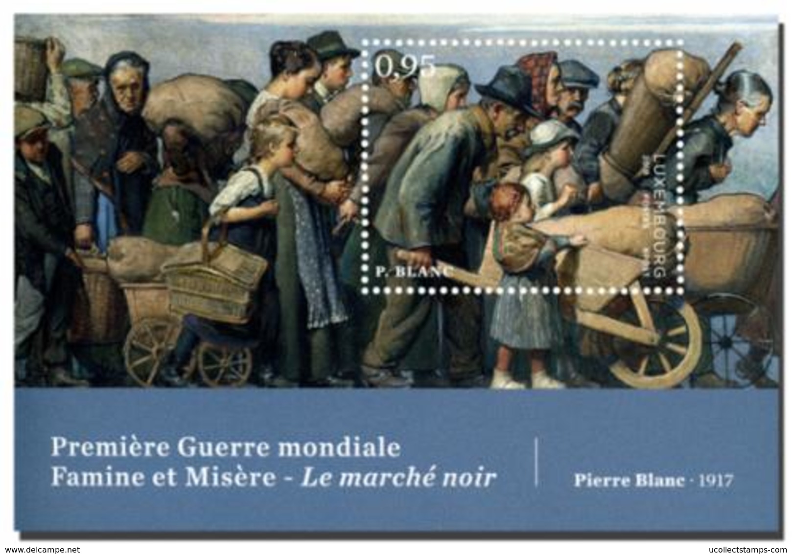 Luxemburg 2018  100yr Einde Eerste Wereldoorlog  WWI      Blok-m/s        Postfris/mnh/neuf - Ungebraucht