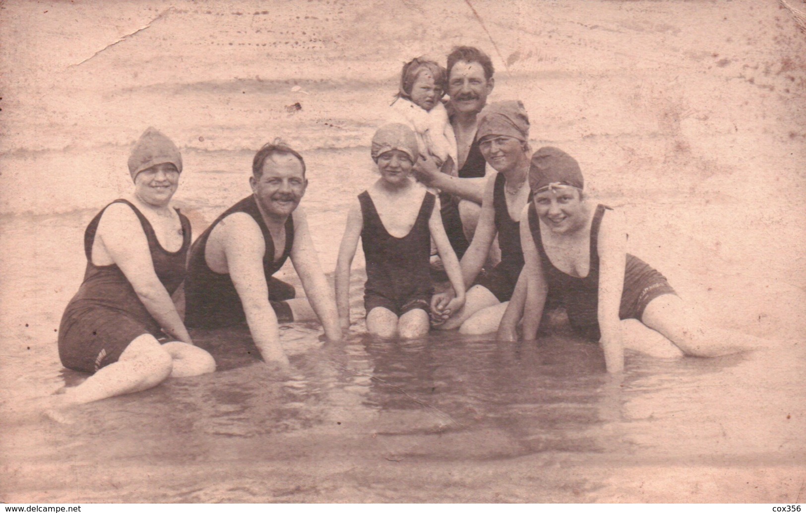 CPA  CARTE PHOTO Mode Maillot De Bains 1930 - Moda