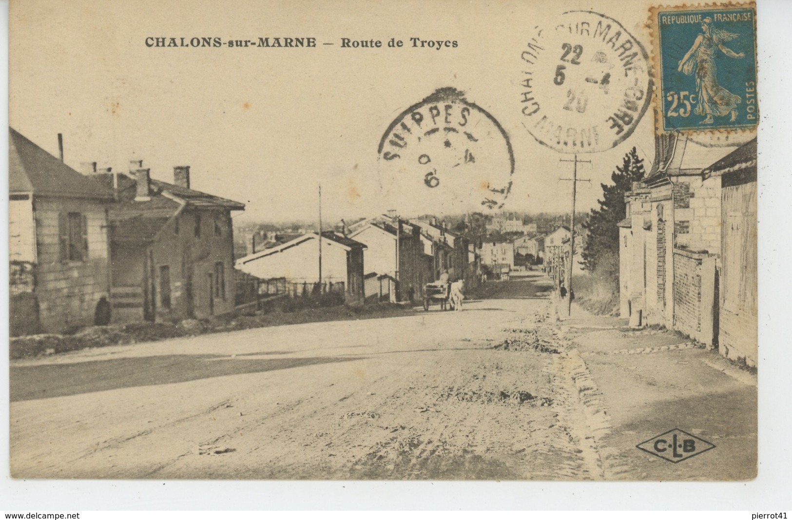 CHALONS SUR MARNE - Route De Troyes - Châlons-sur-Marne