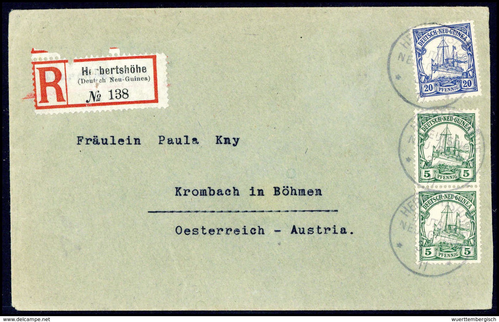 Beleg Deutsche Kolonien Neuguinea - Other & Unclassified