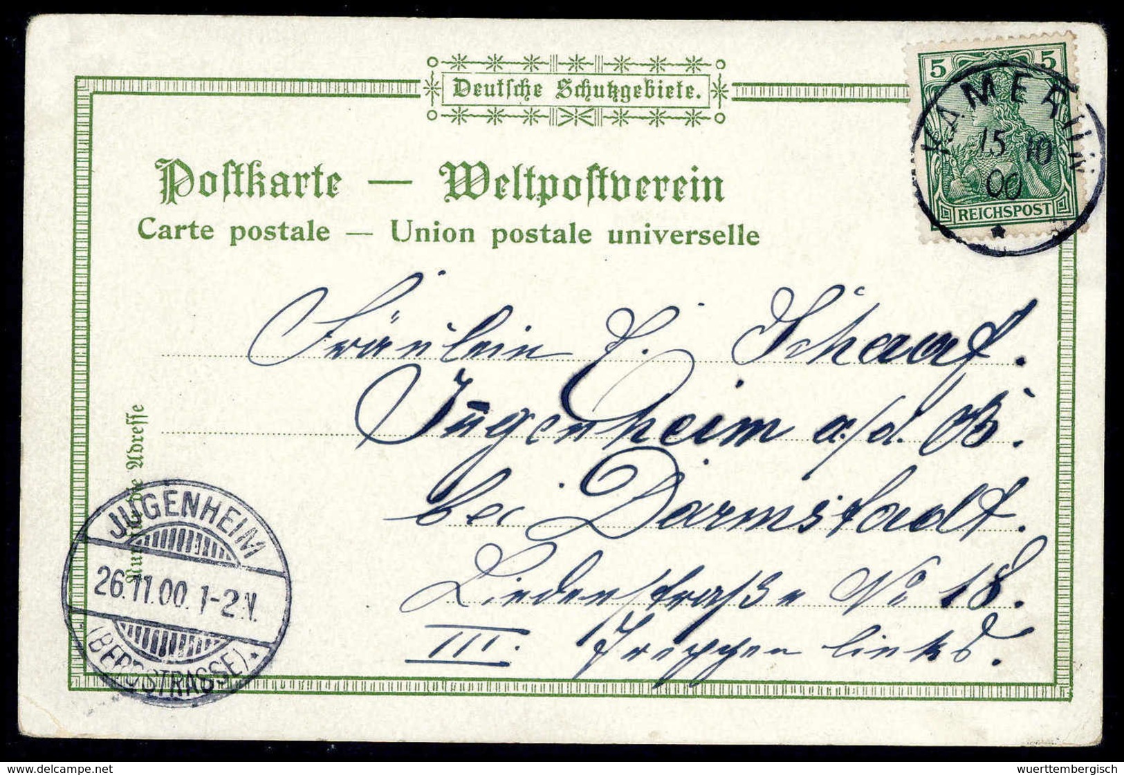 Beleg Deutsche Kolonien Kamerun - Other & Unclassified