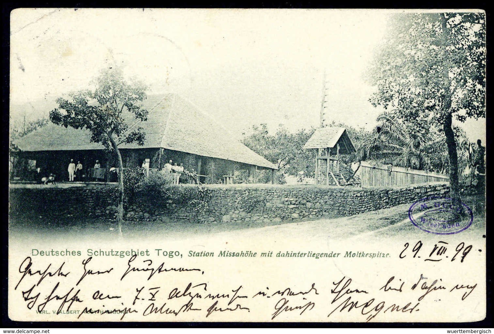 Beleg Deutsche Kolonien Togo - Autres & Non Classés