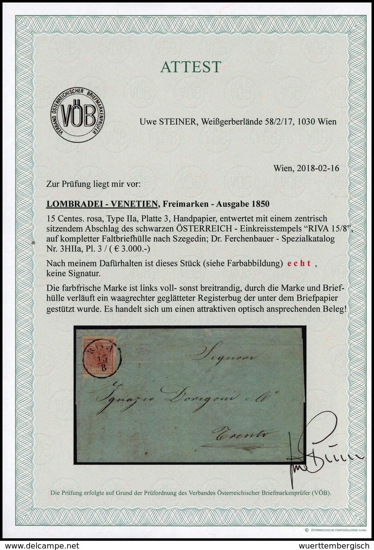 Beleg Österreich Lombardei Venetien - Other & Unclassified