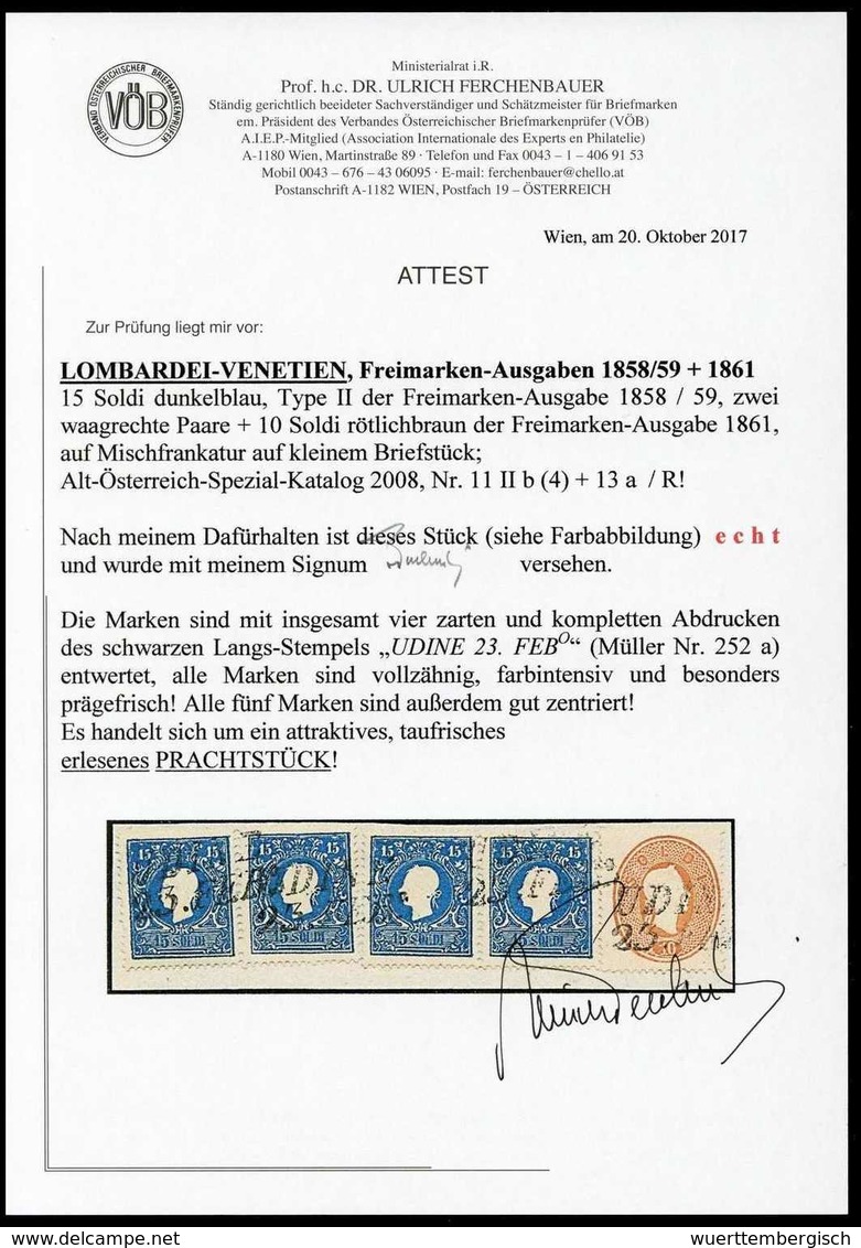 Briefst. Österreich Lombardei Venetien - Other & Unclassified