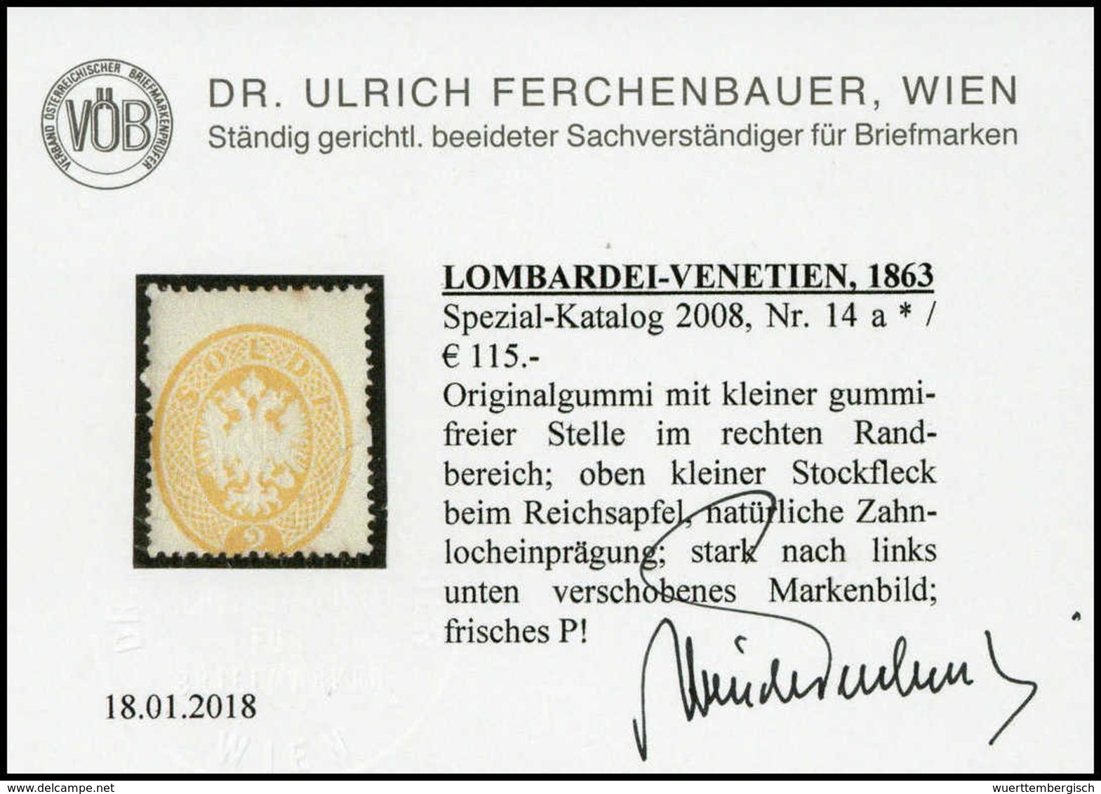 * Österreich Lombardei Venetien - Other & Unclassified