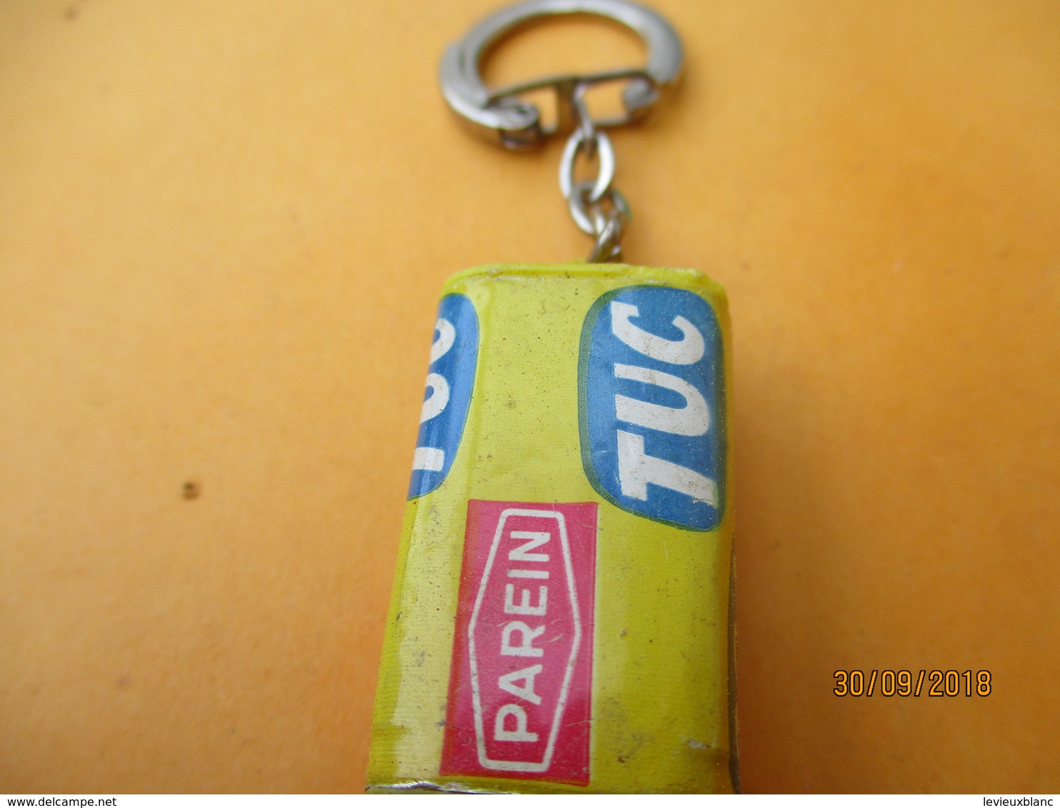 Porte-clé Publicitaire/Alimentaire/ TUC/Biscuit Apéritif/ Plastique/Vers 1960-1970  POC374 - Key-rings