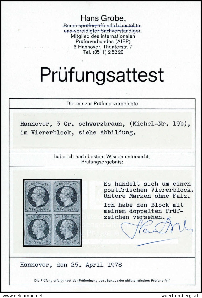 **/* Altdeutschland Hannover - Other & Unclassified