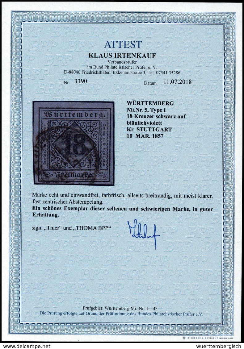 Gest. Altdeutschland Württemberg - Other & Unclassified