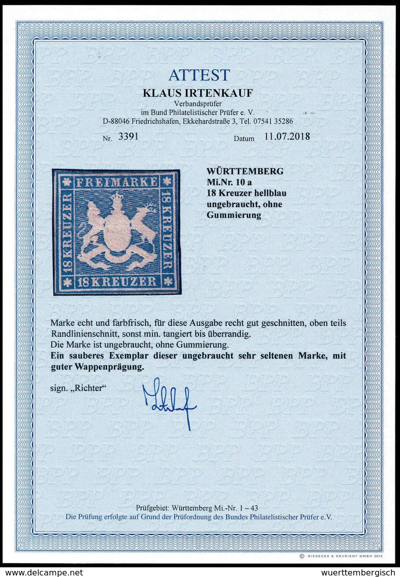 O. Gummi Altdeutschland Württemberg - Other & Unclassified