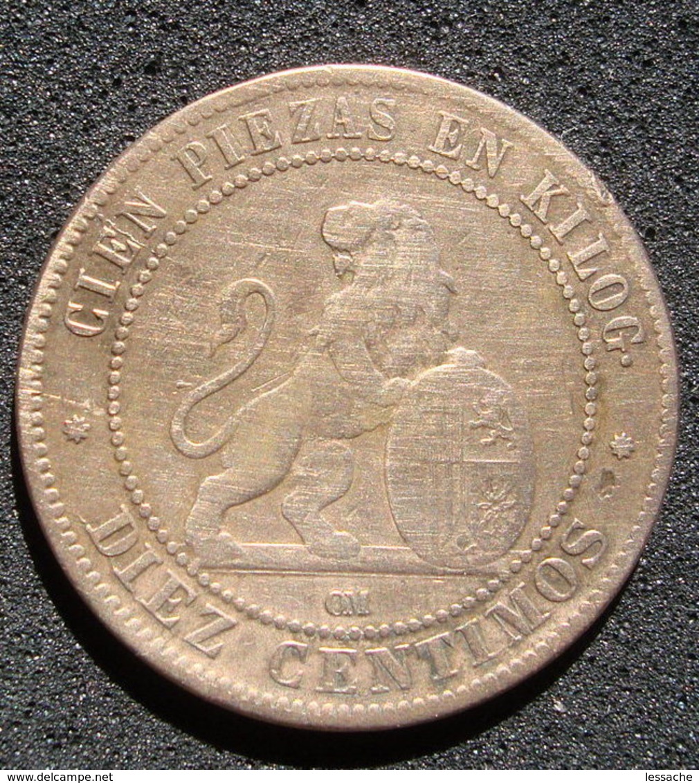 DIEZ GRAMOS DE 1870, Diez Centimos - Monedas Provinciales