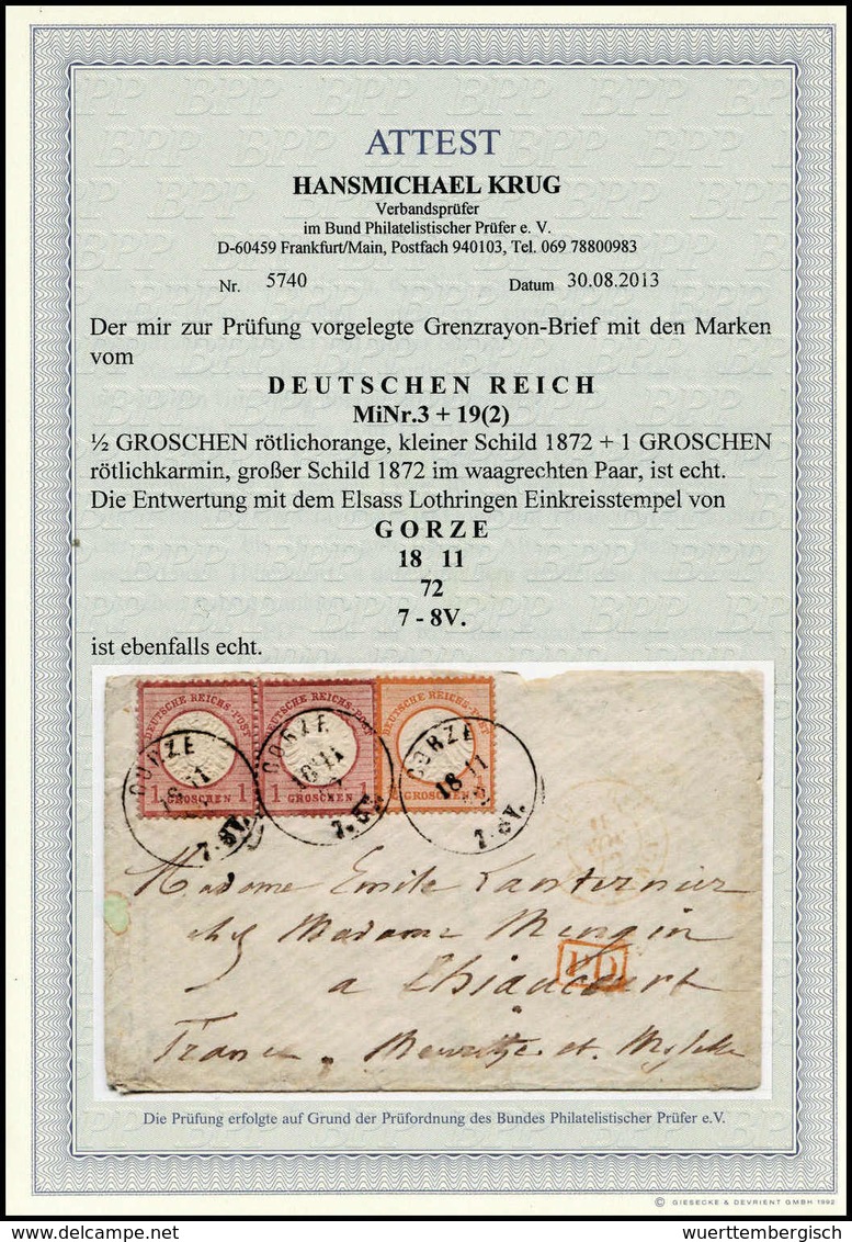 Beleg Deutsches Reich - Other & Unclassified