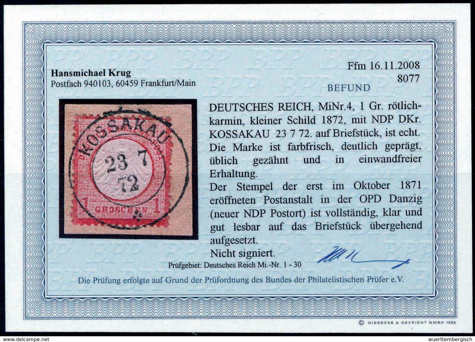 Briefst. Deutsches Reich - Other & Unclassified