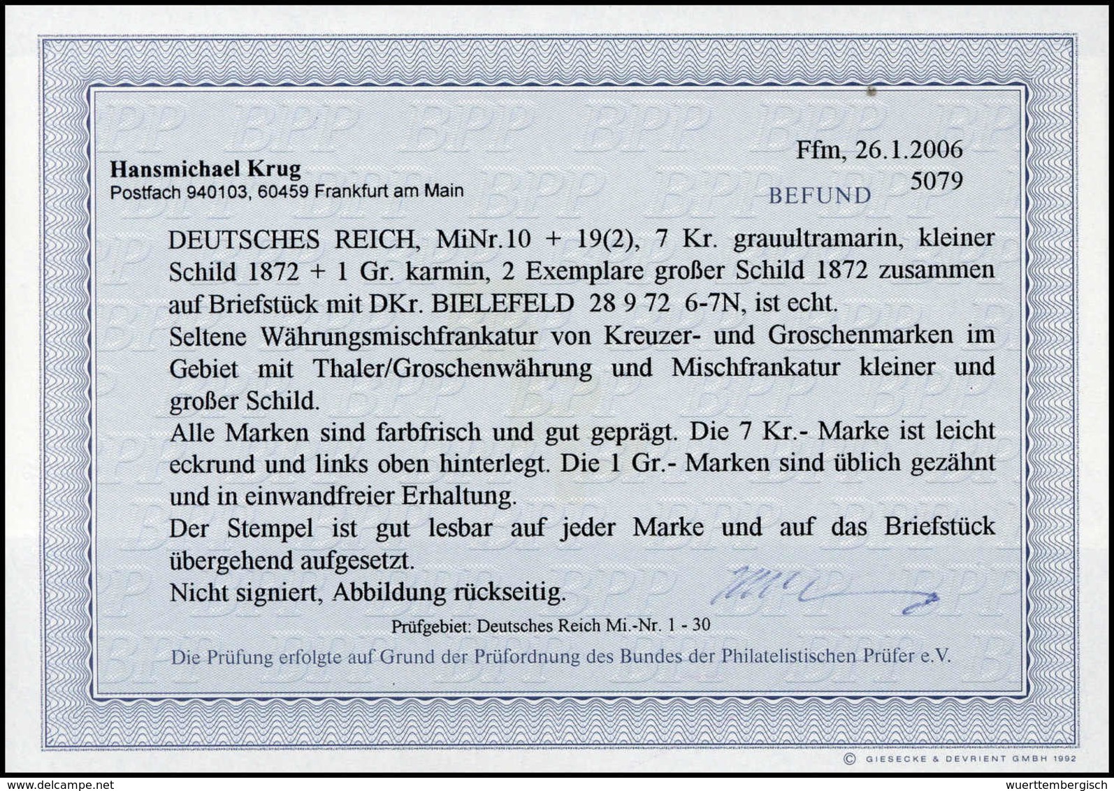 Briefst. Deutsches Reich - Other & Unclassified