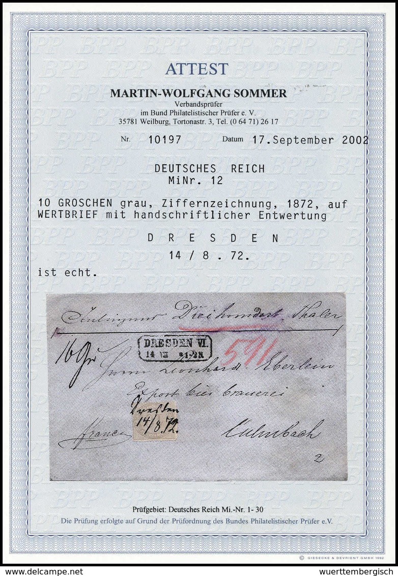 Beleg Deutsches Reich - Other & Unclassified