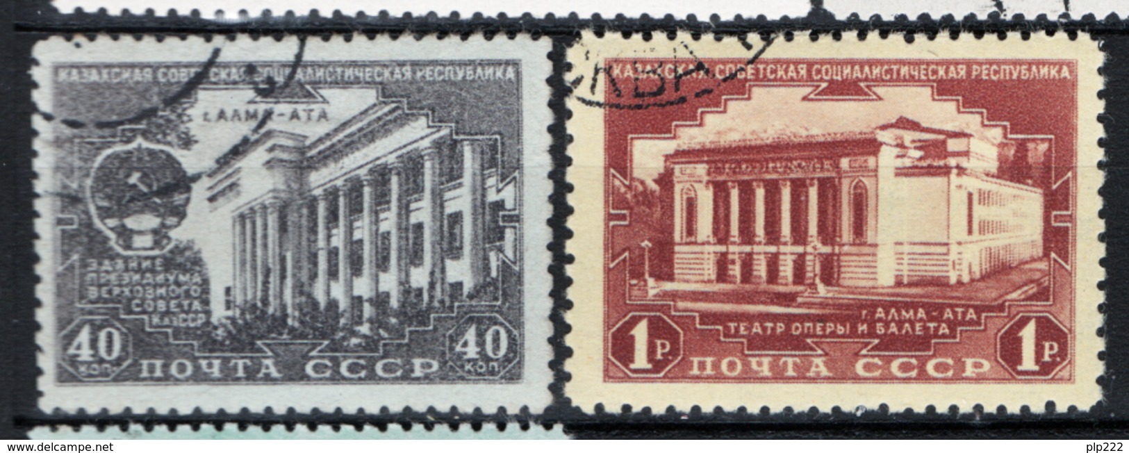 Russia 1950 Unif. 1521/22 Usati/Used VF - Usati