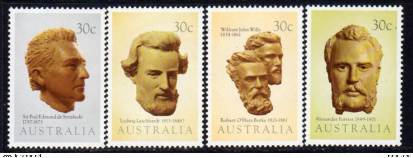 Australia 1983 Explorers Set Of 4, MNH, SG 898/901 - Mint Stamps